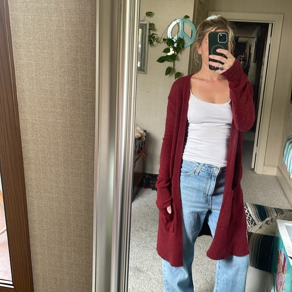 Madewell Wool Alpaca Comfy Maxi Cardigan - Picture 6 of 15